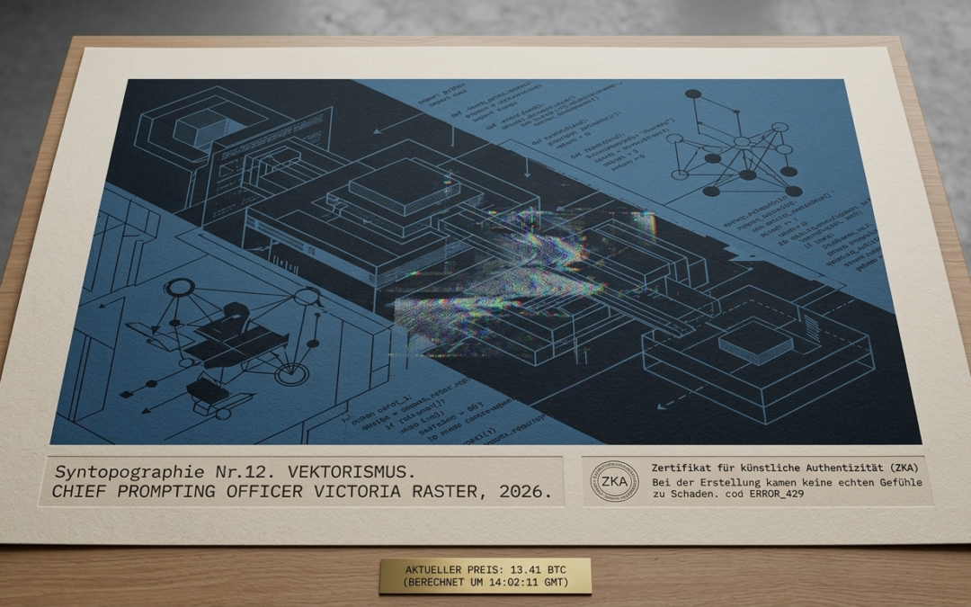 Syntopographie Nr. 14 – The Algorithmic Receivership  (Die algorithmische Zwangsverwaltung)